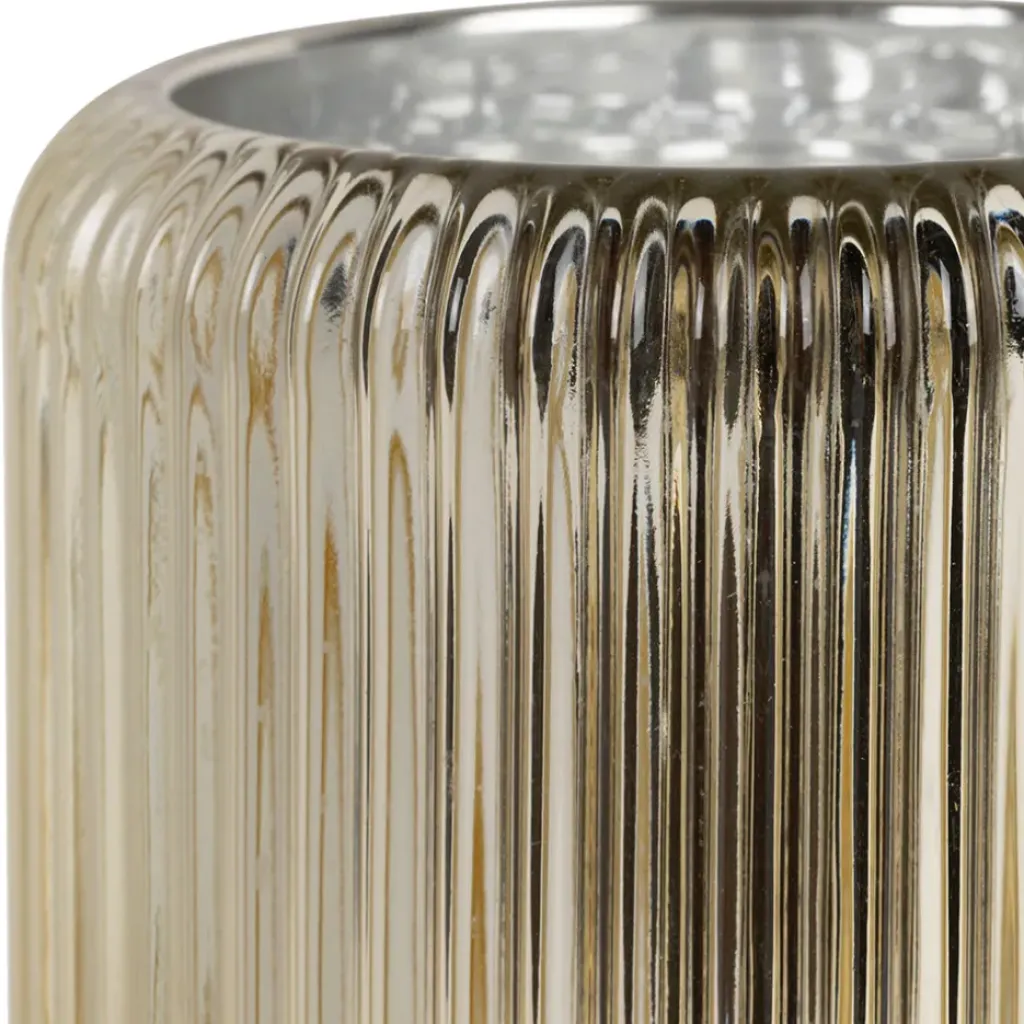 Fabrique de Styles Lot de 3 photophore en verre - Prisca* Photophores, Bougeoirs Et Lanternes