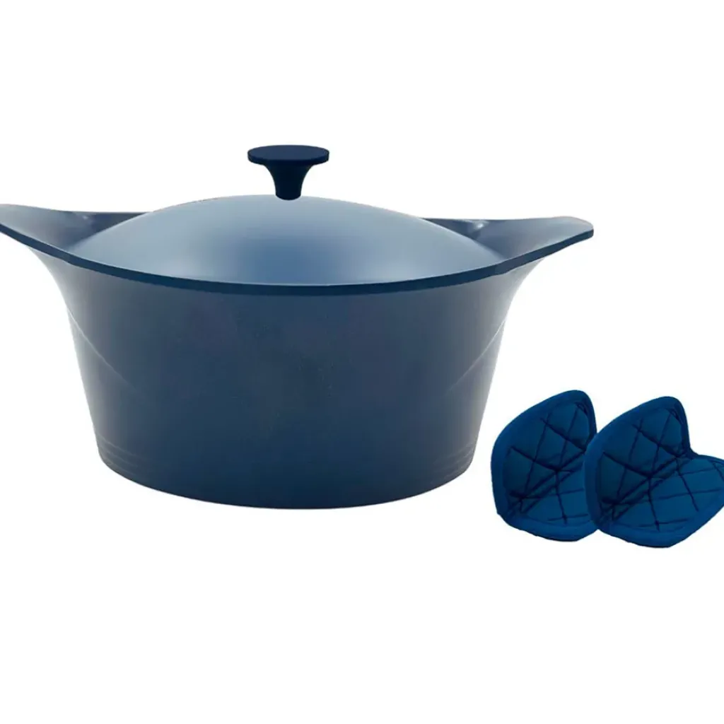 Fabrique de Styles L'incroyable Cocotte myrtille d24cm avec poignée en métal* Plats Et Appareils De Cuisson