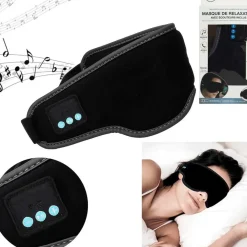 Fabrique de Styles Masque de sommeil connecté* Relaxation Et Massage