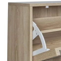 Fabrique de Styles Meuble à chaussures 3 portes H113cm - Kara* Bibliothèques Et Étagères