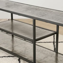 Fabrique de Styles Meuble TV en acier et aluminium L150cm - Felia* Meubles Tv