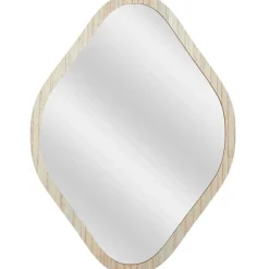 Fabrique de Styles Miroir losange en bois clair 44x60cm - Elio* Miroirs
