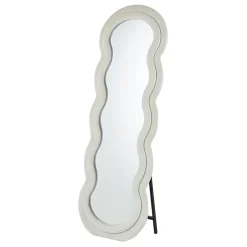 Fabrique de Styles Miroir ondulé en velours cassé h160cm* Miroirs