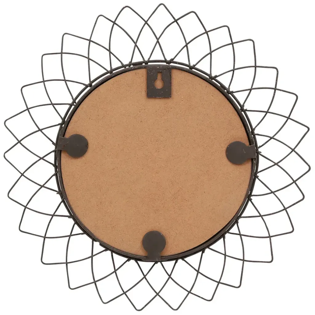 Fabrique de Styles Miroir rond en fer D32cm - Lore* Miroirs