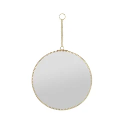 Fabrique de Styles Miroir rond en laiton d20cm - ornalise* Miroirs