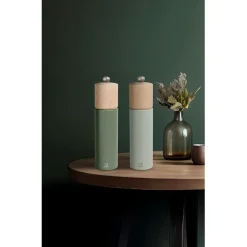 Fabrique de Styles Moulin à poivre vert fougère h21.5cm - Boreal* Salières Et Poivrières