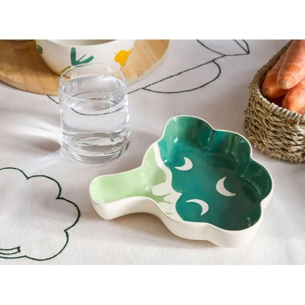 Fabrique de Styles Nappe en coton écru 250x145cm - P'tit légumes* Nappes