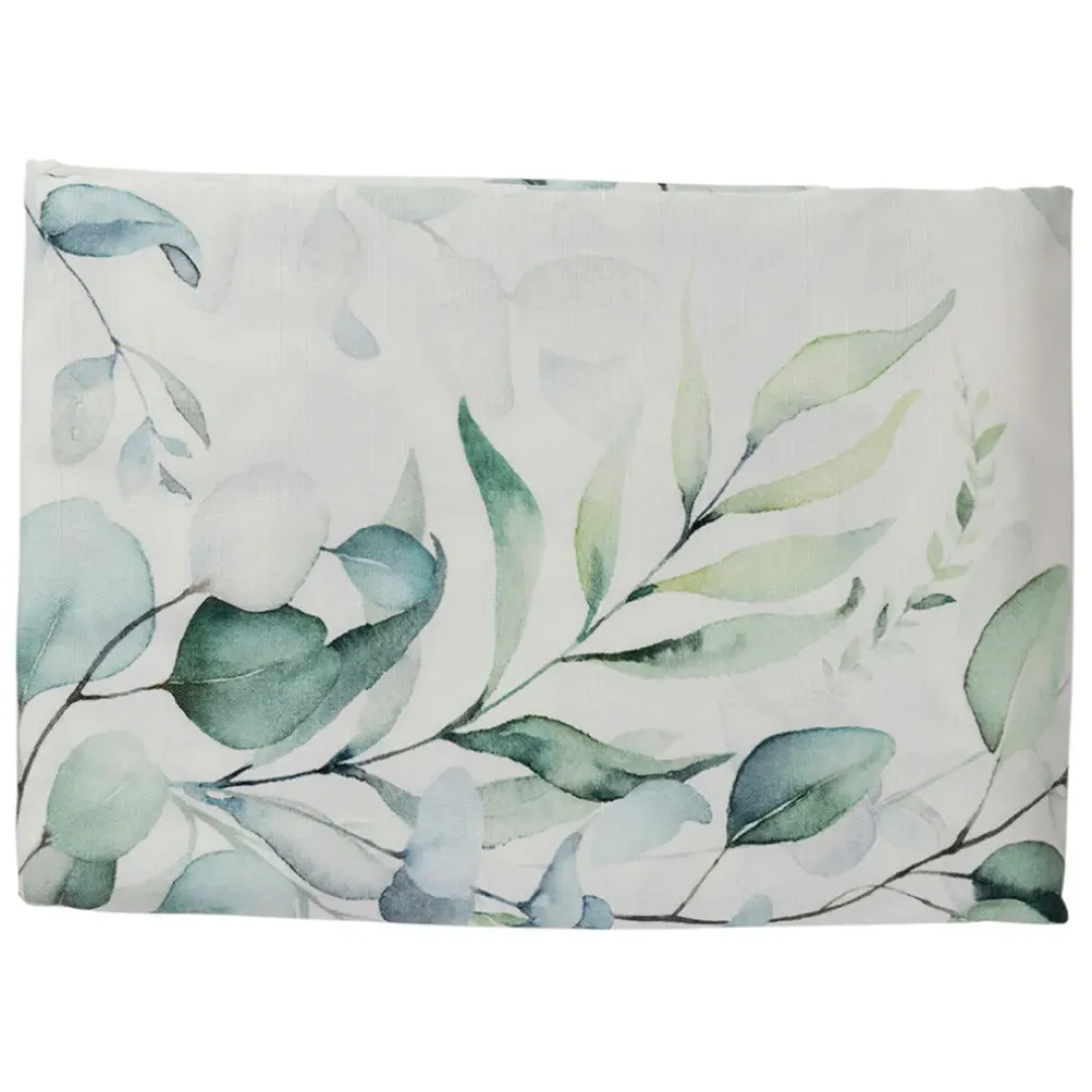 Fabrique de Styles Nappe en coton 260x160cm - Eucalyptus* Nappes