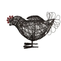 Fabrique de Styles Panier coq en fer - Campagne* Paniers Et Corbeilles