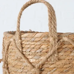 Fabrique de Styles Panier en zostère 33x33cm - Katunia* Paniers Et Corbeilles