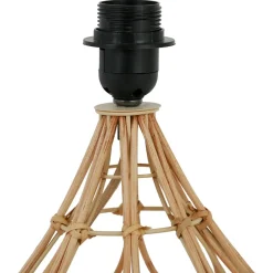 Fabrique de Styles Pied de lampe rond en rotin h33cm - brasil* Lampes À Poser