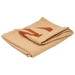 Fabrique de Styles Plaid brodé "more amore" en coton 170x130cm - Lumi* Plaids