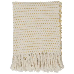 Fabrique de Styles Plaid courba 170x130cm en coton et acrylique* Plaids