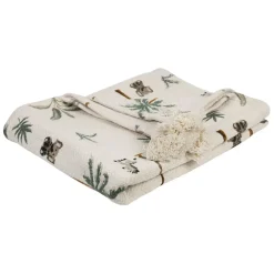 Fabrique de Styles Plaid en coton 170x130cm - Zawadi* Plaids