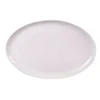Fabrique de Styles Plat ovale en porcelaine blanche 30x20cm - Ecume* Plats Et Saladiers
