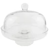 Fabrique de Styles Plat sur pied en verre avec cloche d30cm - Alphe* Plats Et Saladiers