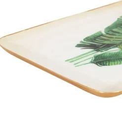 Fabrique de Styles Plateau en fer 15x25cm - Bananier* Plateaux