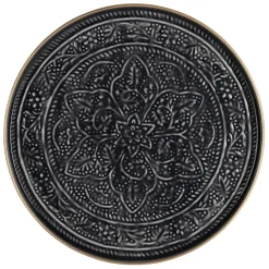 Fabrique de Styles Plateau rond en fer d36cm - Arabise* Plateaux