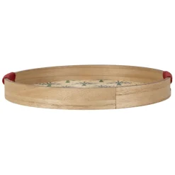 Fabrique de Styles Plateau rond en panneau de bois d35cm - Mocoa* Plateaux