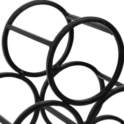 Fabrique de Styles Porte 6 bouteilles en fer 31xh28cm - Campagne* Accessoires Vin Et Cocktails