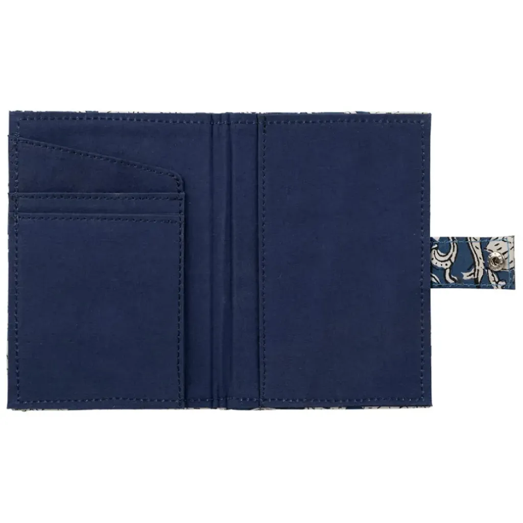 Fabrique de Styles Porte carte en coton - Flaura* Voyage Et Exploration