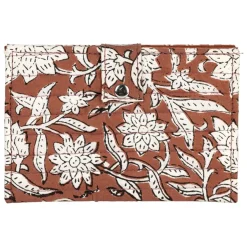 Fabrique de Styles Porte carte en coton - Flaura* Voyage Et Exploration