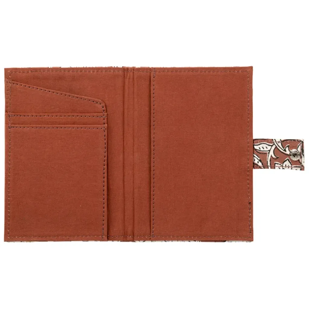 Fabrique de Styles Porte carte en coton - Flaura* Voyage Et Exploration