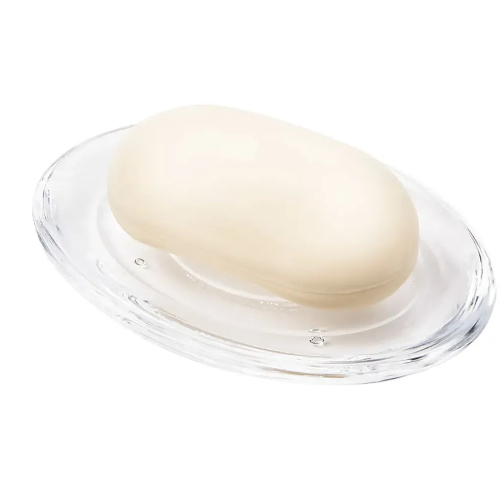 Fabrique de Styles Porte savon droplet en acrylique 14x10x2cm* Rangements Salle De Bain