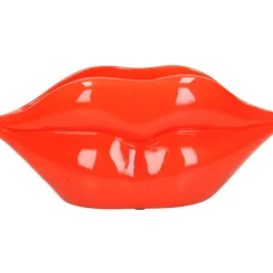 Fabrique de Styles Pot lèvre en polyrésine h12.5cm* Cache-pots Et Supports