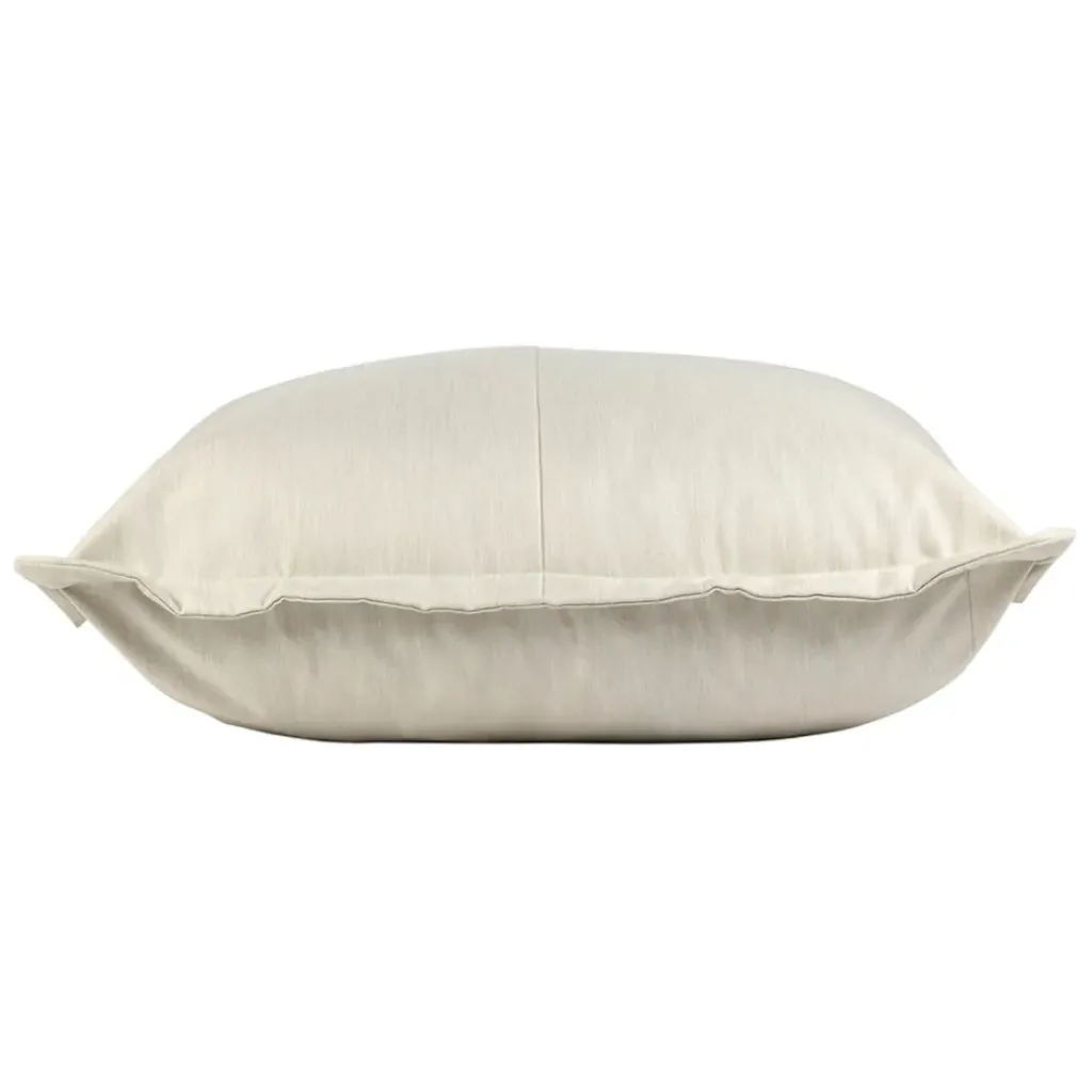 Fabrique de Styles Pouf d'extérieur en tissu écru 95x95cm - Sola*Enfant Chaises, Fauteuils|Jardin