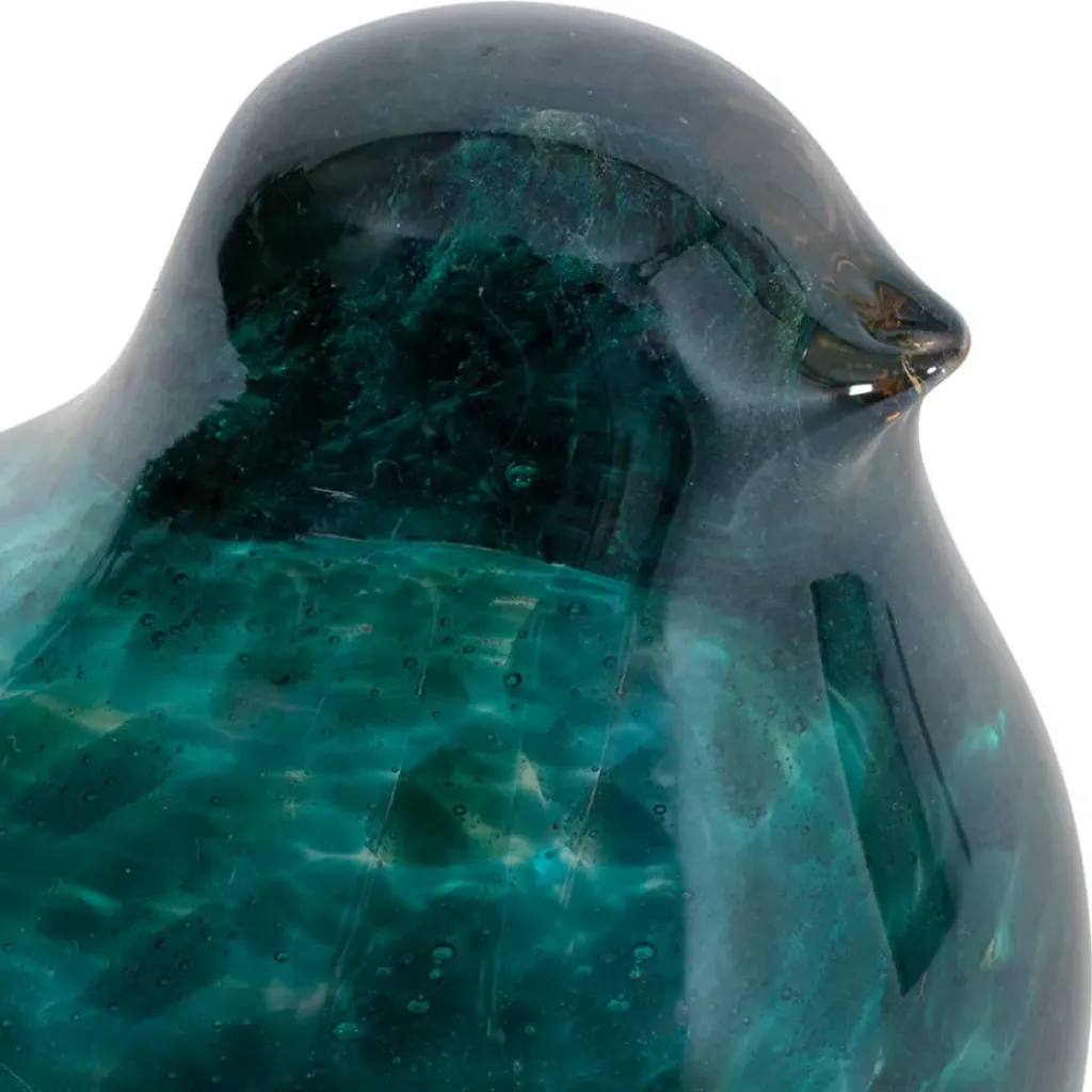 Fabrique de Styles Presse papier moineau en verre - Serin* Petits Objets Déco