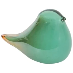 Fabrique de Styles Presse papier moineau en verre - Serin* Petits Objets Déco