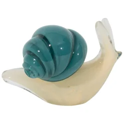 Fabrique de Styles Presse-papier escargot en verre et sable* Petits Objets Déco