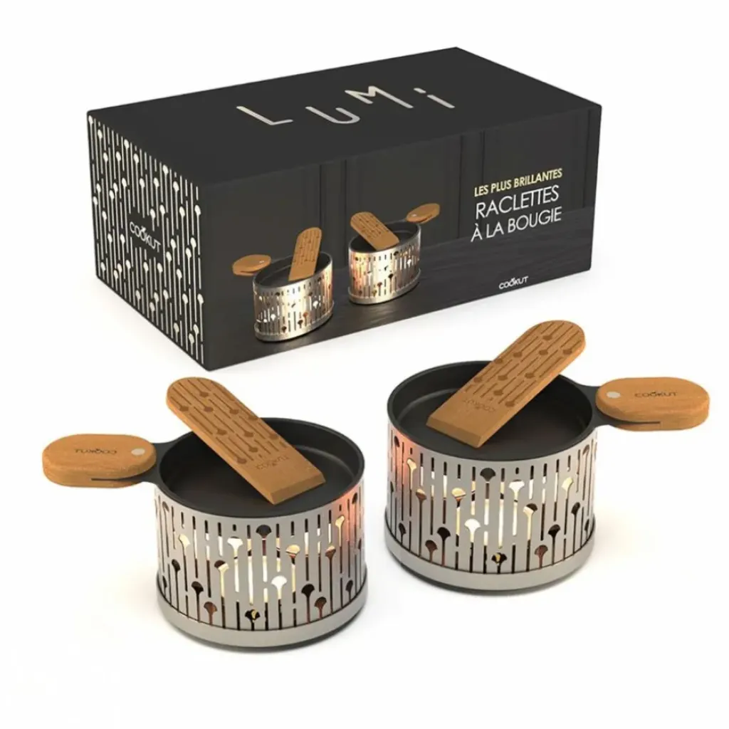 Fabrique de Styles Raclette à la bougie pour 2* Plats Et Appareils De Cuisson