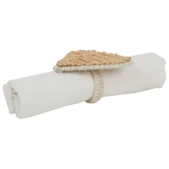 Fabrique de Styles Rond de serviette coeur en bois* Serviettes De Table