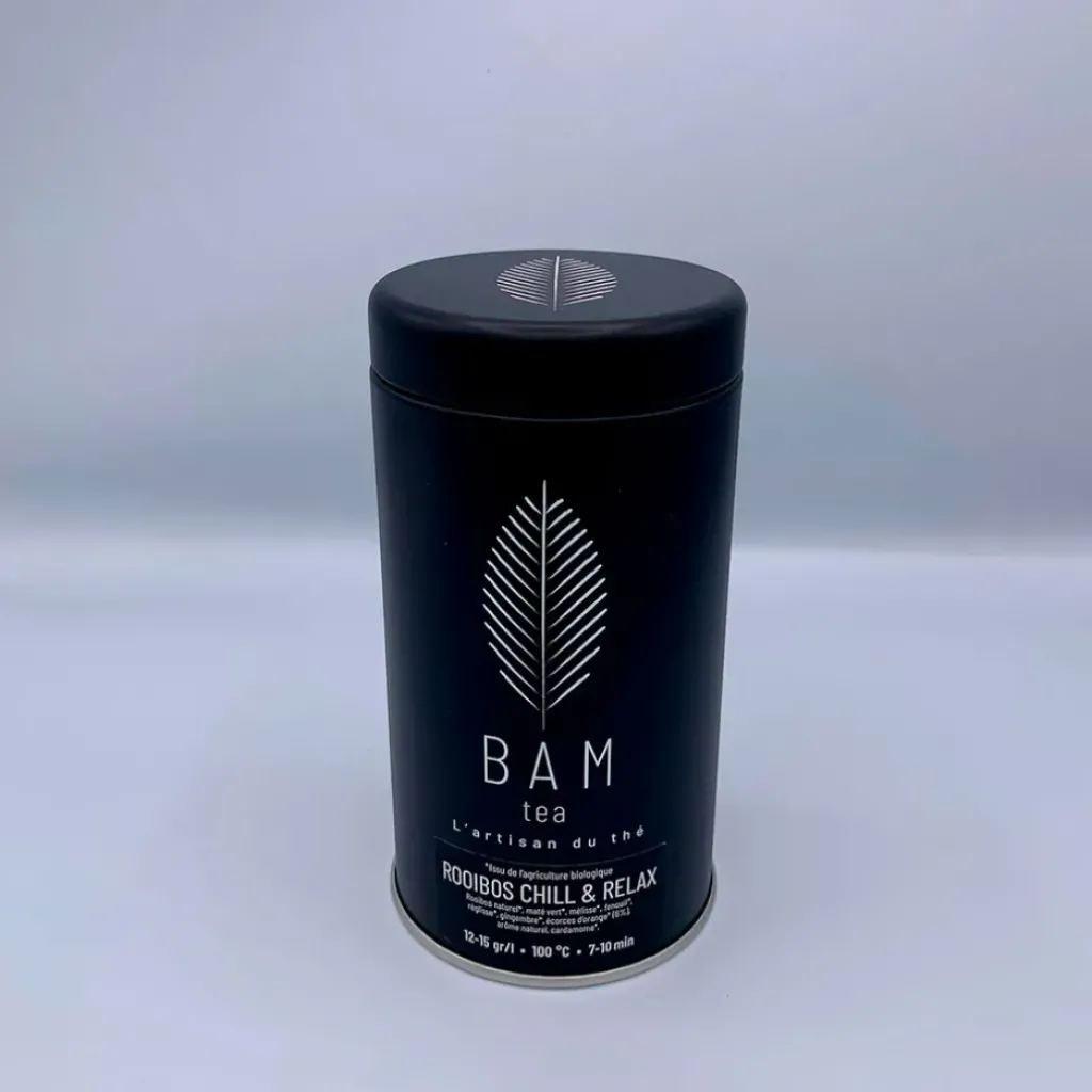 Fabrique de Styles Rooibos chill et relax bio avec boite métal - 60g* Cafés, Thés Et Infusions