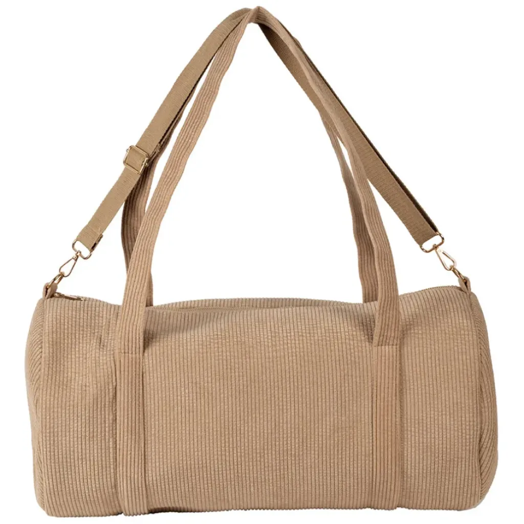 Fabrique de Styles Sac weekend en tissu côtelé - Bowling* Sacs Et Cabas