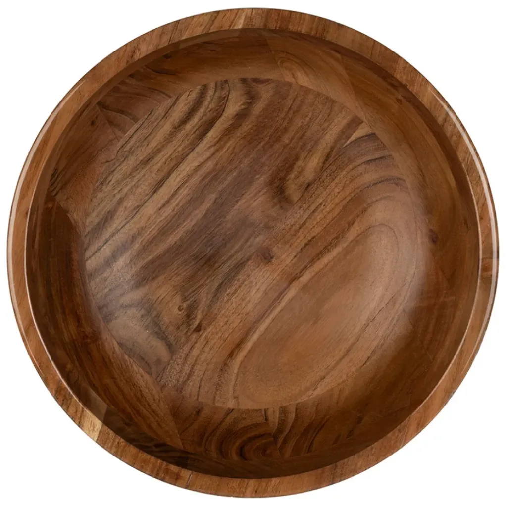 Fabrique de Styles Saladier en manguier d30cm - Estran* Plats Et Saladiers