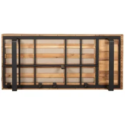 Fabrique de Styles Salon de jardin d'angle en bois 5 places beige - Feros*Enfant Salons De Jardin|Jardin