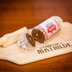 Fabrique de Styles Saucisson chocolat au lait praline noisette* Chocolats Et Confiseries