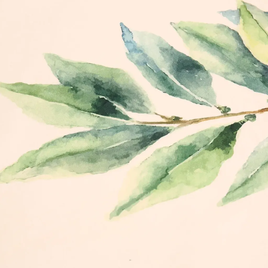 Fabrique de Styles Set de 5 torchons aroma vert et lin en coton* Serviettes De Table