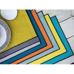 Fabrique de Styles Set de table en lin blanc 35x48cm - Borgo* Sets De Table