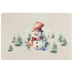 Fabrique de Styles Set de table en vinyle 45x30cm - Neige* Sets De Table