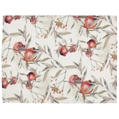 Fabrique de Styles Set de table rectangle en coton motif grenade 50x38cm - Grenadier* Sets De Table