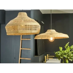 Fabrique de Styles Suspension en jonc de mer non électrifiée d55cm - Cordlacy* Suspensions