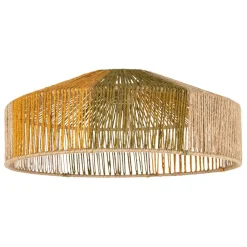 Fabrique de Styles Suspension en jute et fer non électrifiée d50x19cm - Aurore* Suspensions