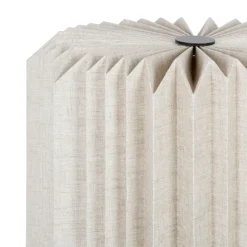 Fabrique de Styles Suspension en papier et lin d56xh20cm - Fontelo* Lampes À Poser