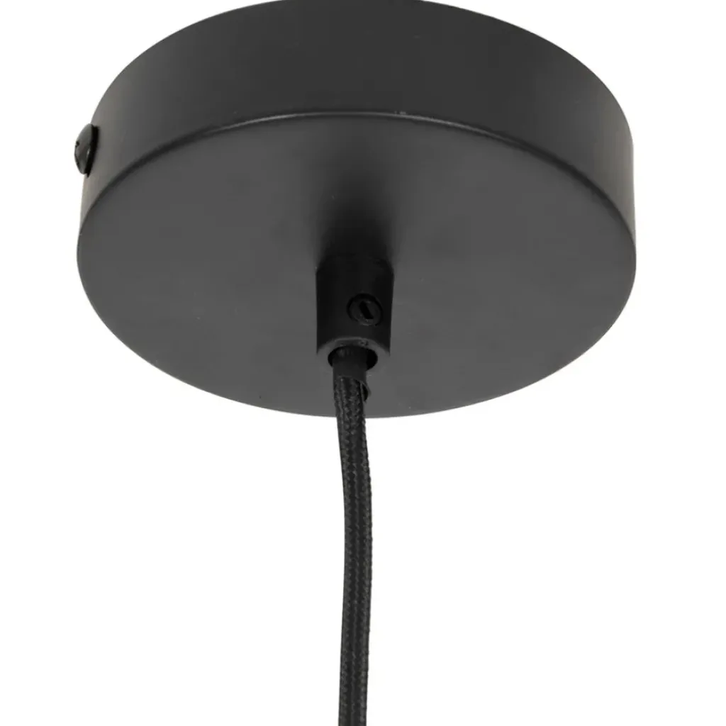 Fabrique de Styles Suspension en verre et fer d26x22cm - Lumi* Suspensions