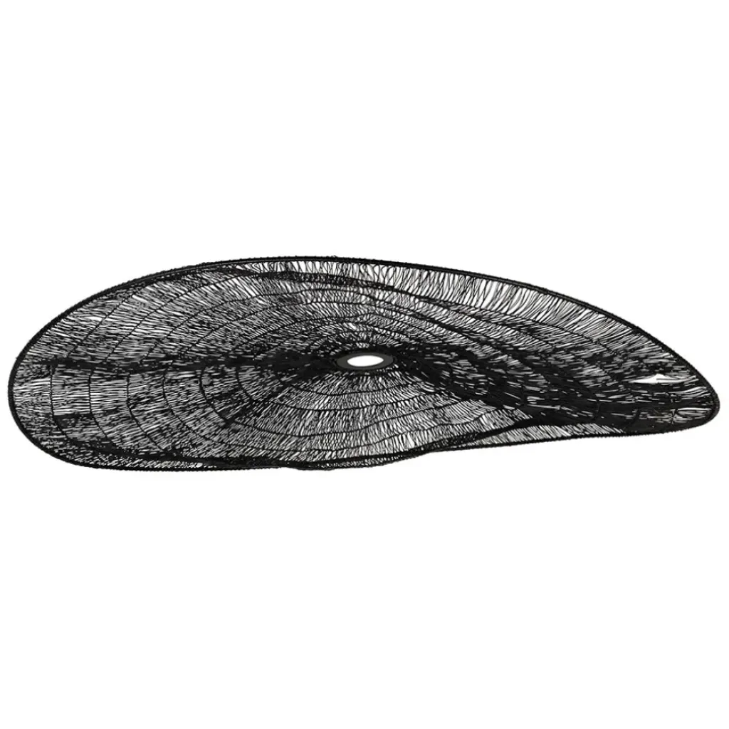 Fabrique de Styles Suspension non electrique en fer naturel et noir d80cm - Organic* Suspensions