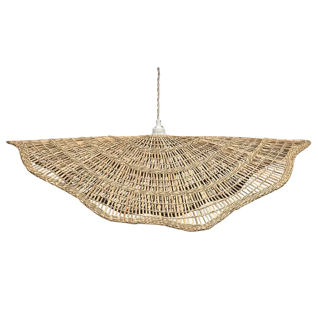 Fabrique de Styles Suspension non électrifiée en jonc de mer d90cm - Eleonore* Suspensions